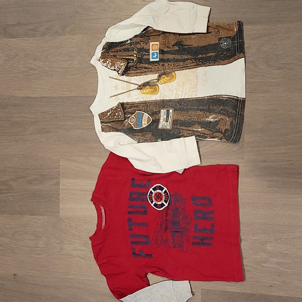 2 pack Hero Shirts 2T
